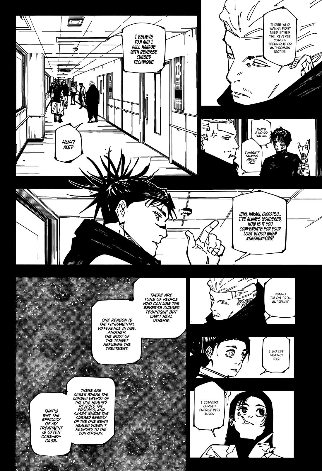 Jujutsu Kaisen Chapter 258 5